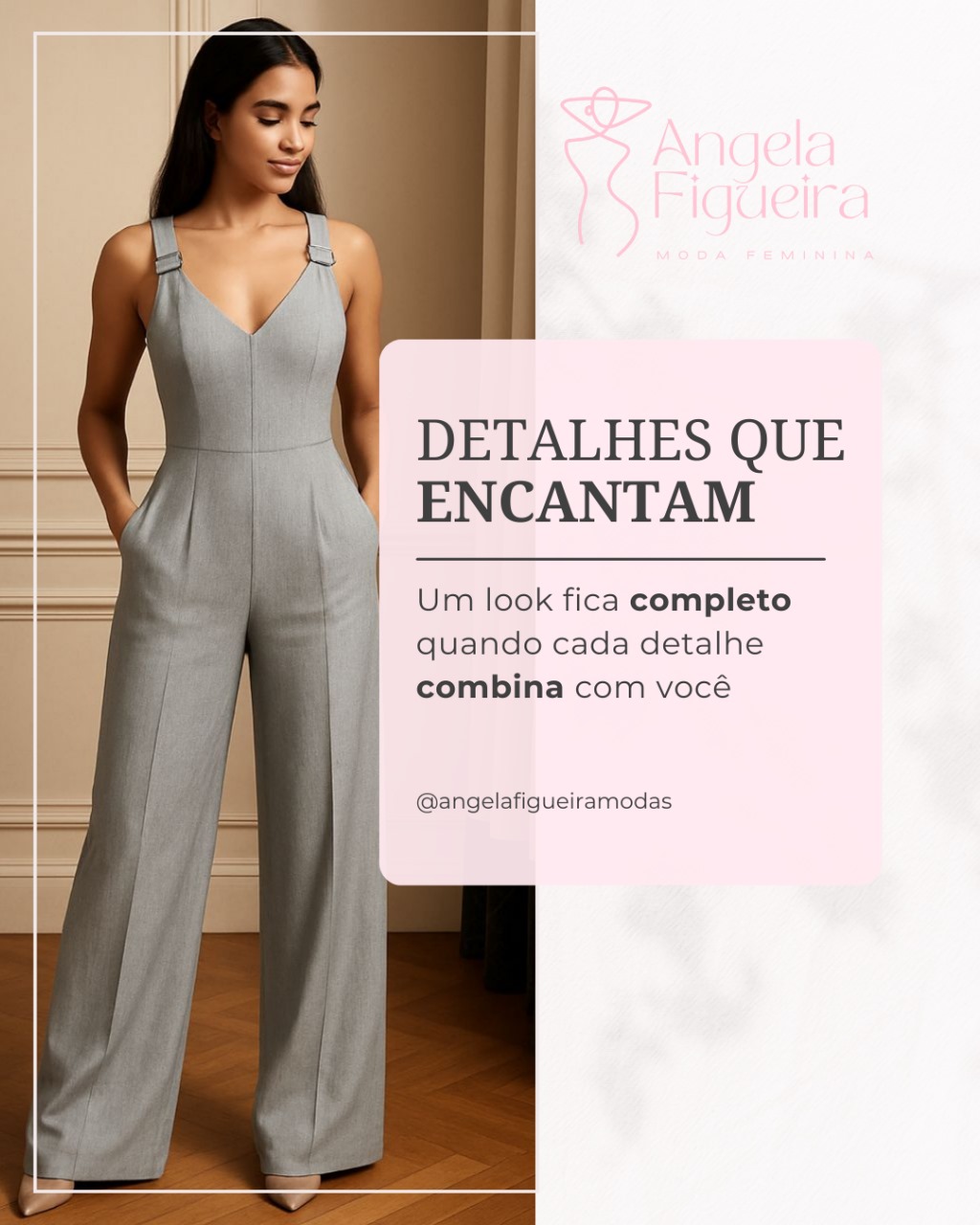 Macacão Alfaiataria – Cinza